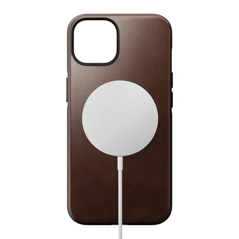 Nomad Nomad iPhone 14 Modern Horween leren hoesje (bruin) Nomad Nomad iPhone 14 Modern Horween leren hoesje (bruin)