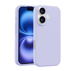 Coverzs Coverzs iPhone 16 luxe siliconen MagSafe hoesje (paars)