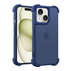 Coverzs Coverzs iPhone 13 matte Shock case (donkerblauw)
