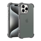 Coverzs Coverzs iPhone 12 Pro Max matte Shock case (grijs)