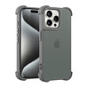 Coverzs Coverzs iPhone 12 Pro matte Shock case (grijs) Coverzs Coverzs iPhone 12 Pro matte Shock case (grijs)