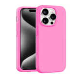Coverzs iPhone 13 Pro luxe siliconen hoesje (roze)