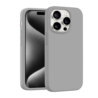 Coverzs Coverzs iPhone 14 Pro luxe siliconen hoesje (grijs) Coverzs Coverzs iPhone 14 Pro luxe siliconen hoesje (grijs)