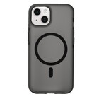 Coverzs Coverzs iPhone 13 smooth siliconen MagSafe case (zwart)