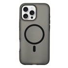 Coverzs Coverzs iPhone 13 Pro smooth siliconen MagSafe case (zwart)