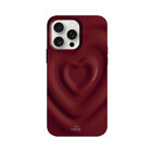 xoxo Wildhearts xoxo Wildhearts Biggest Love Burgundy - iPhone 16 Pro hoesje