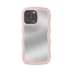 xoxo Wildhearts xoxo Wildhearts Wavy mirror case Pink - iPhone 16 Pro hoesje