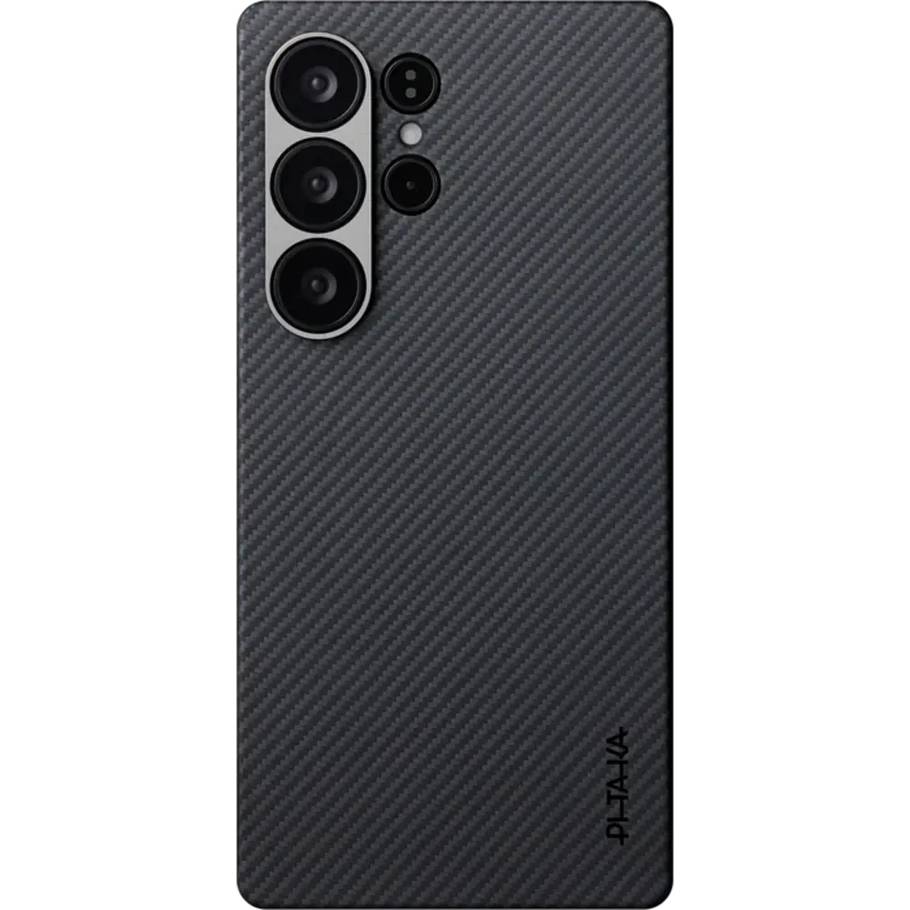 Pitaka Pitaka Samsung Galaxy S25 Ultra slim case (zwart/grijs)