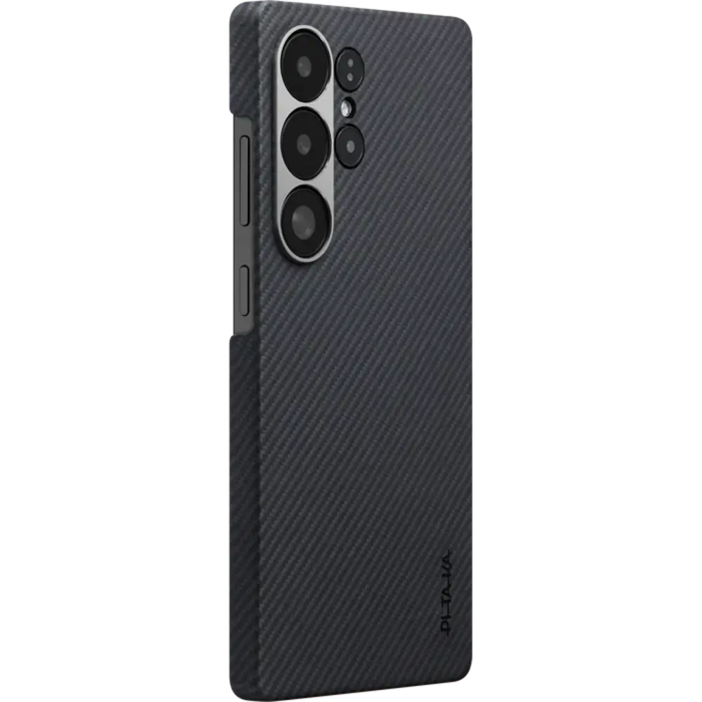 Pitaka Pitaka Samsung Galaxy S25 Ultra slim case (zwart/grijs)