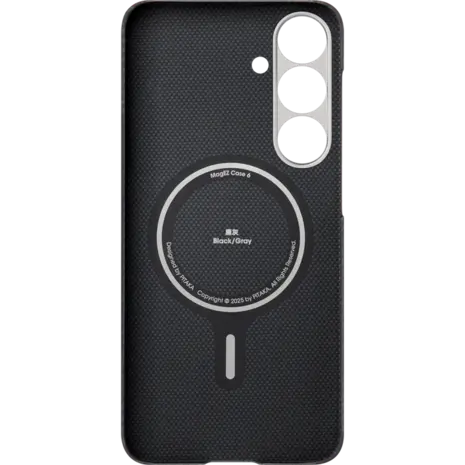 Pitaka Pitaka Samsung Galaxy S25 slim case (zwart/grijs)