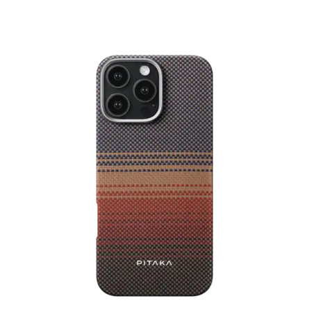 Pitaka Pitaka iPhone 16 Pro tactile woven case (sunset)
