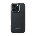 Pitaka Pitaka iPhone 16 Pro Ultra slim case (zwart/grijs)
