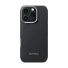 Pitaka Pitaka iPhone 16 Pro Ultra slim case (zwart/grijs)