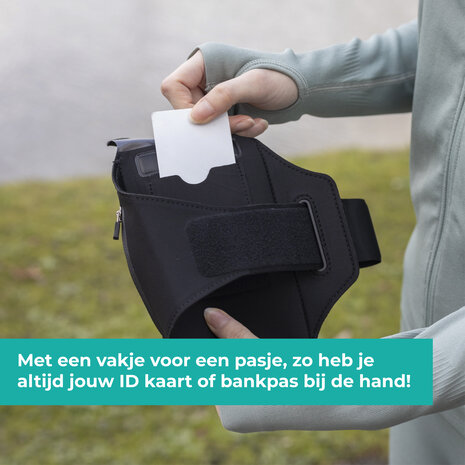 Coverzs Coverzs Telefoonhouder voor hardlopen (zwart)