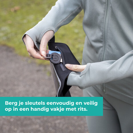 Coverzs Coverzs Telefoonhouder voor hardlopen (zwart)