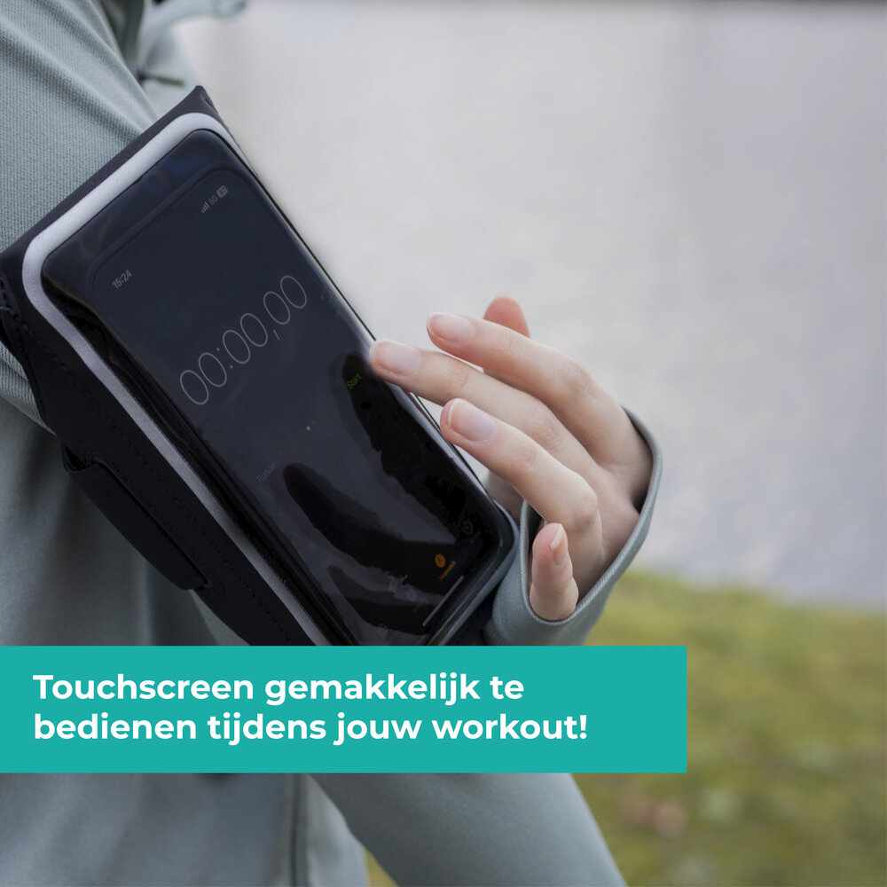 Coverzs Coverzs Telefoonhouder voor hardlopen (zwart)