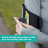 Coverzs Coverzs Telefoonhouder voor hardlopen (zwart/geel)