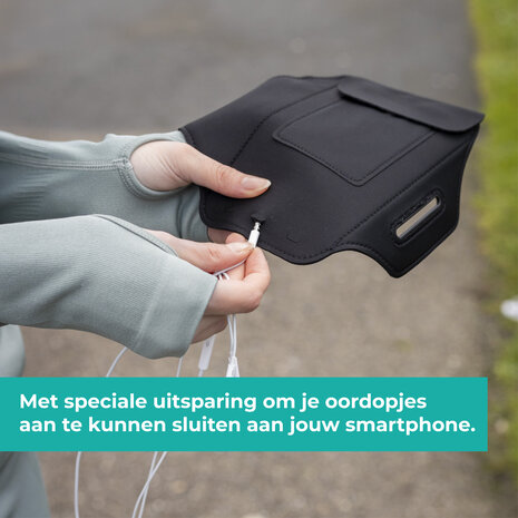 Coverzs Coverzs Telefoonhouder voor hardlopen (zwart/geel)