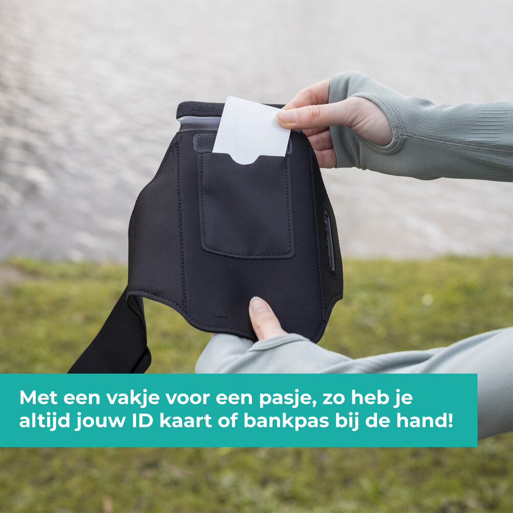 Coverzs Coverzs Telefoonhouder voor hardlopen (zwart/geel)