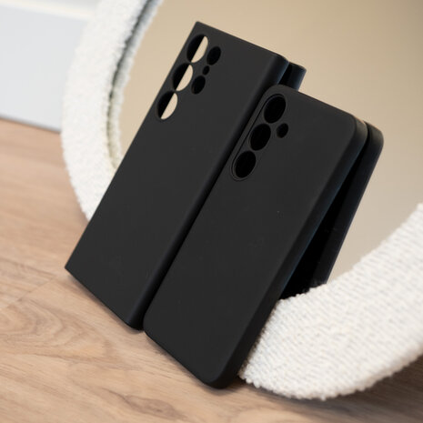 ShieldCase® ShieldCase Samsung Galaxy A36 siliconen hoesje (zwart)