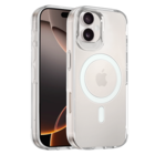 Coverzs Coverzs iPhone 16 clear hard MagSafe case (transparant)