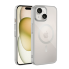 Coverzs Coverzs iPhone 14 clear MagSafe hardcase (zilver)