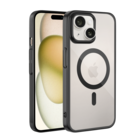 Coverzs Coverzs iPhone 14 clear MagSafe hardcase (zwart)