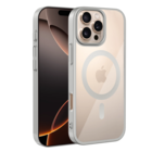 Coverzs Coverzs iPhone 15 Pro clear MagSafe hardcase (zilver)