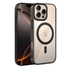 Coverzs Coverzs iPhone 12 Pro Max clear MagSafe hardcase (zwart)