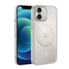 Coverzs Coverzs iPhone 12 Pro clear MagSafe hardcase (zilver) Coverzs Coverzs iPhone 12 Pro clear MagSafe hardcase (zilver)