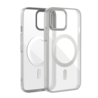 Coverzs Coverzs iPhone 12 Pro clear MagSafe hardcase (zilver) Coverzs Coverzs iPhone 12 Pro clear MagSafe hardcase (zilver)