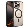 Coverzs Coverzs iPhone 16 Pro Max clear MagSafe hardcase (zwart) Coverzs Coverzs iPhone 16 Pro Max clear MagSafe hardcase (zwart)
