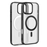 Coverzs Coverzs iPhone 16 Pro Max clear MagSafe hardcase (zwart) Coverzs Coverzs iPhone 16 Pro Max clear MagSafe hardcase (zwart)