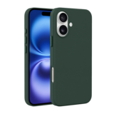 Coverzs iPhone 16 luxe leren MagSafe case (donkergroen) Coverzs iPhone 16 luxe leren MagSafe case (donkergroen)