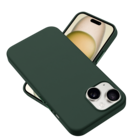 Coverzs Coverzs iPhone 13 luxe leren MagSafe case (donkergroen)