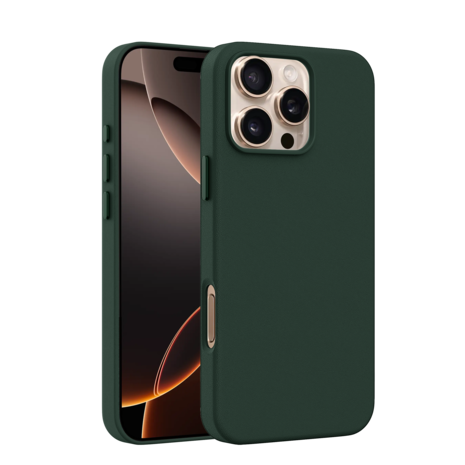 Coverzs Coverzs iPhone 15 Pro Max luxe leren MagSafe case (donkergroen) Coverzs Coverzs iPhone 15 Pro Max luxe leren MagSafe case (donkergroen)