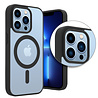 ShieldCase® ShieldCase iPhone 13 Pro Magsafe hoesje transparant gekleurde rand (zwart) ShieldCase® ShieldCase iPhone 13 Pro Magsafe hoesje transparant gekleurde rand (zwart)