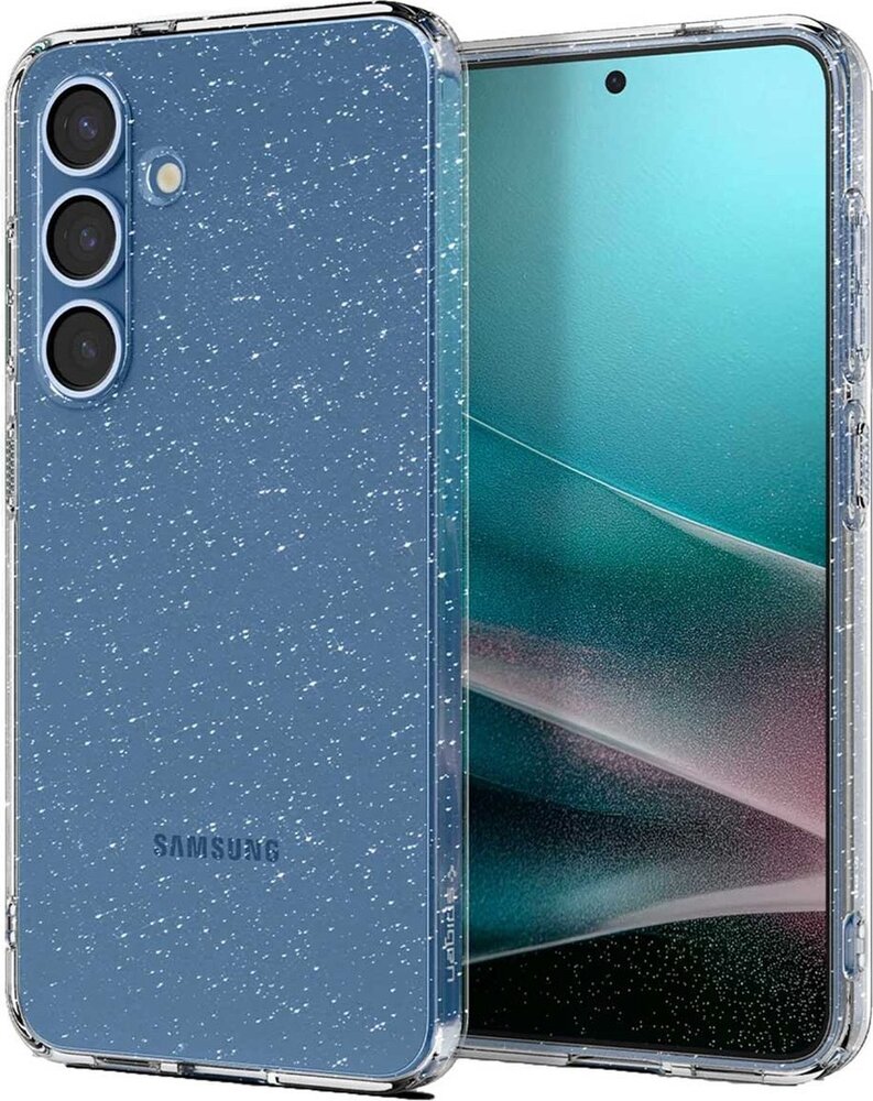 Spigen Spigen Samsung Galaxy S25 Liquid Crystal hoesje(Crystal Quartz) Spigen Spigen Samsung Galaxy S25 Liquid Crystal hoesje(Crystal Quartz)