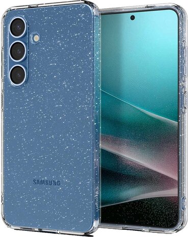 Spigen Spigen Samsung Galaxy S25 Liquid Crystal hoesje(Crystal Quartz) Spigen Spigen Samsung Galaxy S25 Liquid Crystal hoesje(Crystal Quartz)