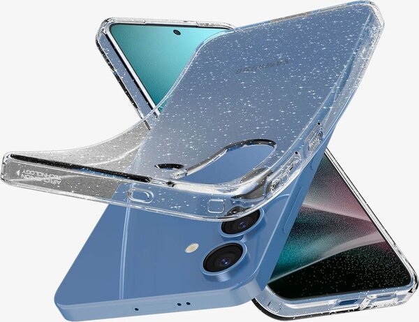 Spigen Spigen Samsung Galaxy S25 Liquid Crystal hoesje(Crystal Quartz) Spigen Spigen Samsung Galaxy S25 Liquid Crystal hoesje(Crystal Quartz)