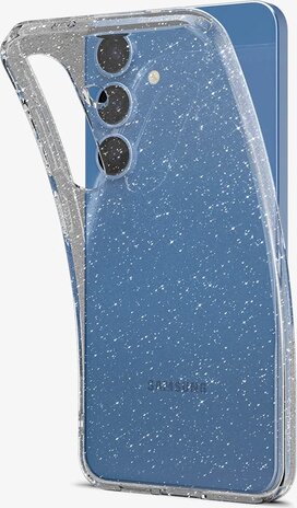 Spigen Spigen Samsung Galaxy S25 Liquid Crystal hoesje(Crystal Quartz) Spigen Spigen Samsung Galaxy S25 Liquid Crystal hoesje(Crystal Quartz)