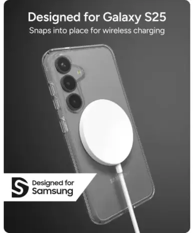 ZAGG ZAGG Samsung Galaxy S25 Magfit (transparant) ZAGG ZAGG Samsung Galaxy S25 Magfit (transparant)