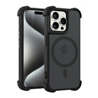 Coverzs Coverzs iPhone 16 Pro Max matte Shock case met MagSafe (zwart)