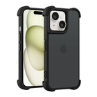 Coverzs Coverzs iPhone 12 matte Shock case (zwart)