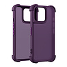 Coverzs Coverzs iPhone 12 matte Shock case (paars) Coverzs Coverzs iPhone 12 matte Shock case (paars)
