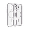 Coverzs Coverzs iPhone 12 Pro Max hard case met camera cover (zilver) Coverzs Coverzs iPhone 12 Pro Max hard case met camera cover (zilver)