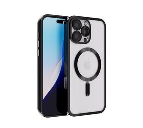 Coverzs iPhone 15 Pro Max hard case met camera cover (zwart) Coverzs iPhone 15 Pro Max hard case met camera cover (zwart)