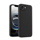 ShieldCase® ShieldCase iPhone 16e Siliconen MagSafe back cover (zwart)