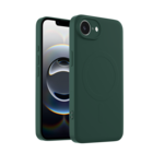 ShieldCase® ShieldCase iPhone 16e Siliconen MagSafe back cover (donkergroen)