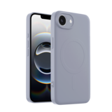 ShieldCase® iPhone 16e Siliconen MagSafe back cover (lila)